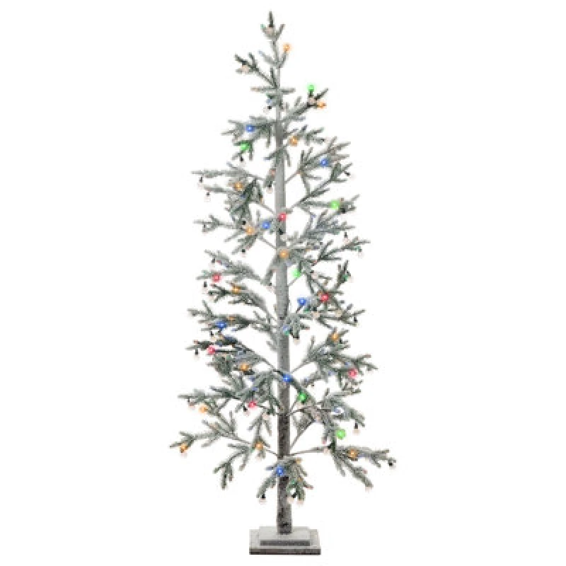 Image of Beliani Outdoor Decoration LED Torsa Tree 180 Cm Green