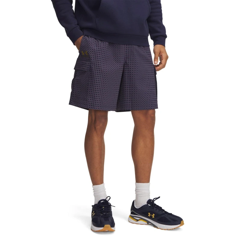 Image of Under Armour Mens Cargo Shorts Blue male S