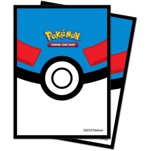 Image of Ultra Pro Pokemon Great Ball Deck Protector Sleeves (65)