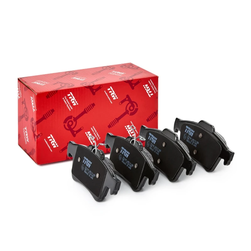 Image of TRW GDB2033 Brake pad set not prepared for wear warning indicator Brake Pad Set,disc brake (402)