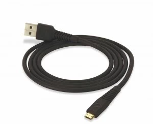 image of Scosche Heavy Duty 4ft Micro USB Cable Black