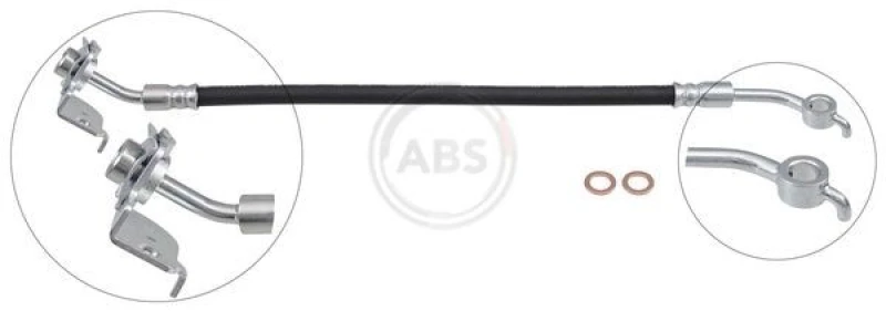 Image of A.B.S. Brake hose A.B.S. SL 1460
