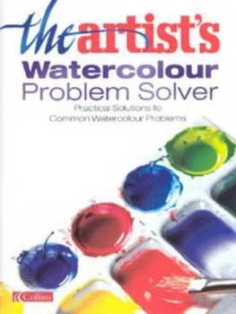 Image of The Artists Watercolour Problem Solver by Geraldine Christy and Artist Magazine Hardback