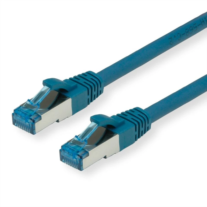Image of Value 21.99.1994 networking cable Blue 1.5 m Cat6a S/FTP (S-STP)