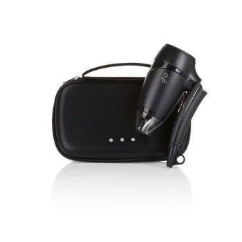 image of GHD Flight Travel Hair Dryer Gift Set - Black