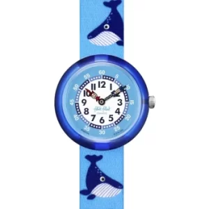 Image of Childrens Flik Flak Whale Done Sea Trasures Watch