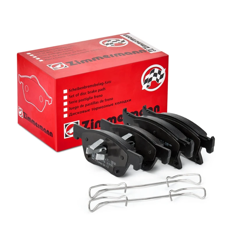 Image of ZIMMERMANN Brake pad set ZIMMERMANN 22342.198.2