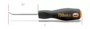 image of Beta Tools 1687AC Engineer's Precision Scriber Bent 90˚ Short Tip L1: 80mm