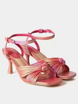 Joe Browns Sunset In Bali Strappy Shoes Pink Multi, Pink, Size 8, Women