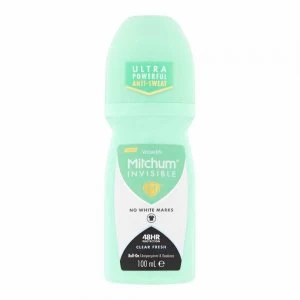 image of Mitchum Clear Fresh Roll On Deodorant For Her 100ml