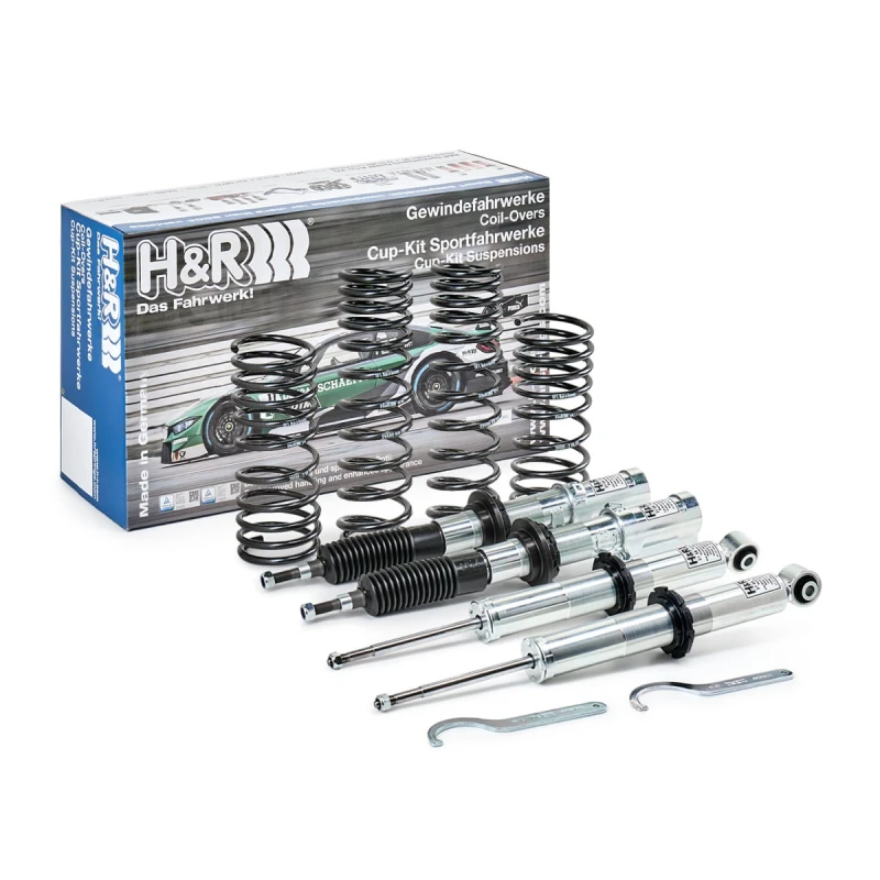 Image of Suspension kit, coil springs / shock absorbers H&R 29580-2