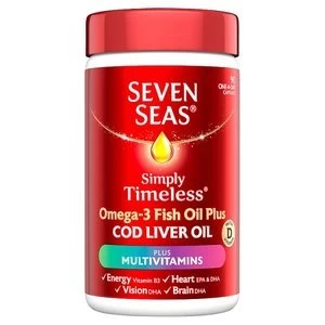 Image of Seven Seas Cod Liver Oil Plus Multivitamin Capsules 90