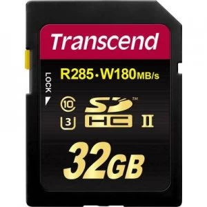 Image of Transcend Premium 700S SDHC card 32GB Class 10, UHS-II, UHS-Class 3, v90 Video Speed Class