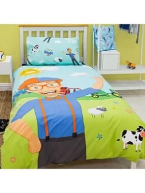 Image of Blippi Digger Single Duvet Cover Set