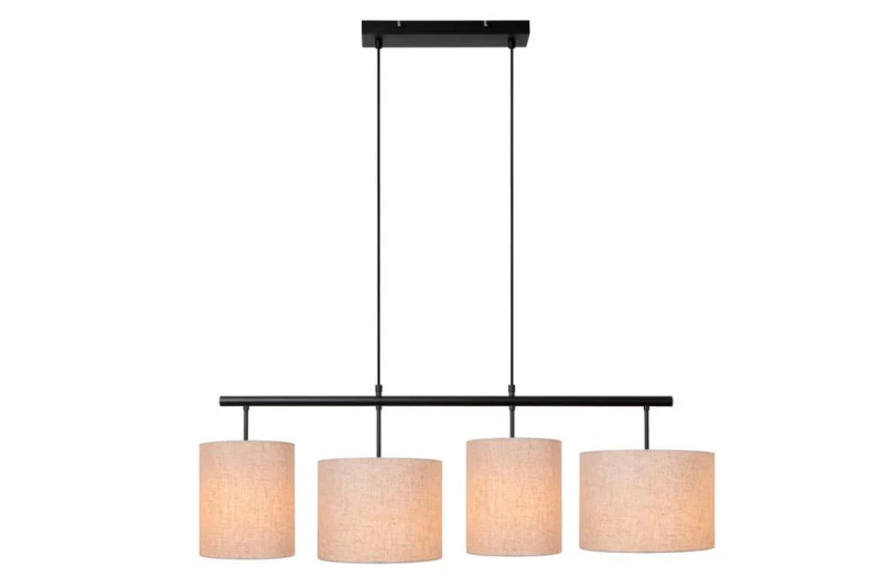 Image of Netlighting Lucide MAYA Pendant light 4xE27 Cream Cream Unisex
