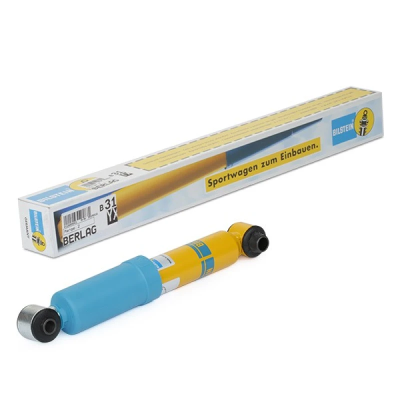 Image of BILSTEIN 24-020756 Shock absorber Rear Axle, Gas Pressure, Monotube, Absorber does not carry a spring, Bottom eye Shock Absorber (854)