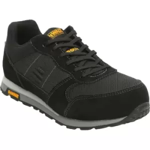 Image of DEWALT Sarasota Pro Lite Safety Trainers /Grey in Black, Size 12 Rubber