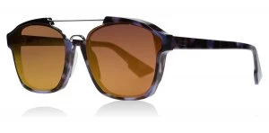 Image of Christian Dior Abstract Sunglasses Mauve / Havana YH0 58mm