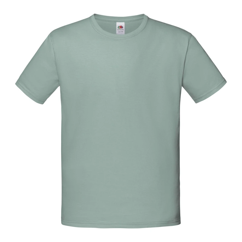 Image of Fruit of the Loom Iconic T-Shirt in Dark Grey Size: 12-13 Years Dark Grey Unisex 12-13 Years
