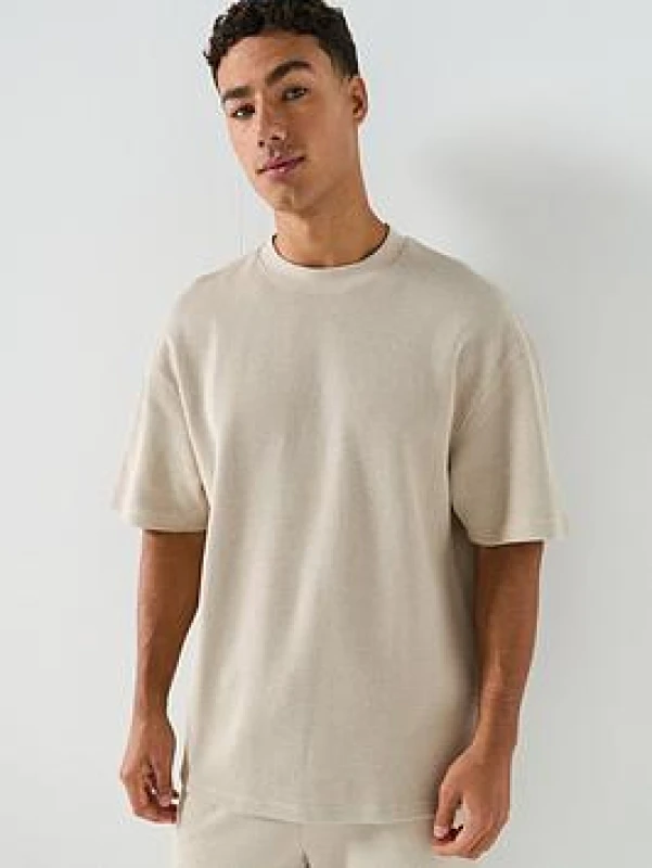 Image of Hugo Waffle T-Shirt - White Male S