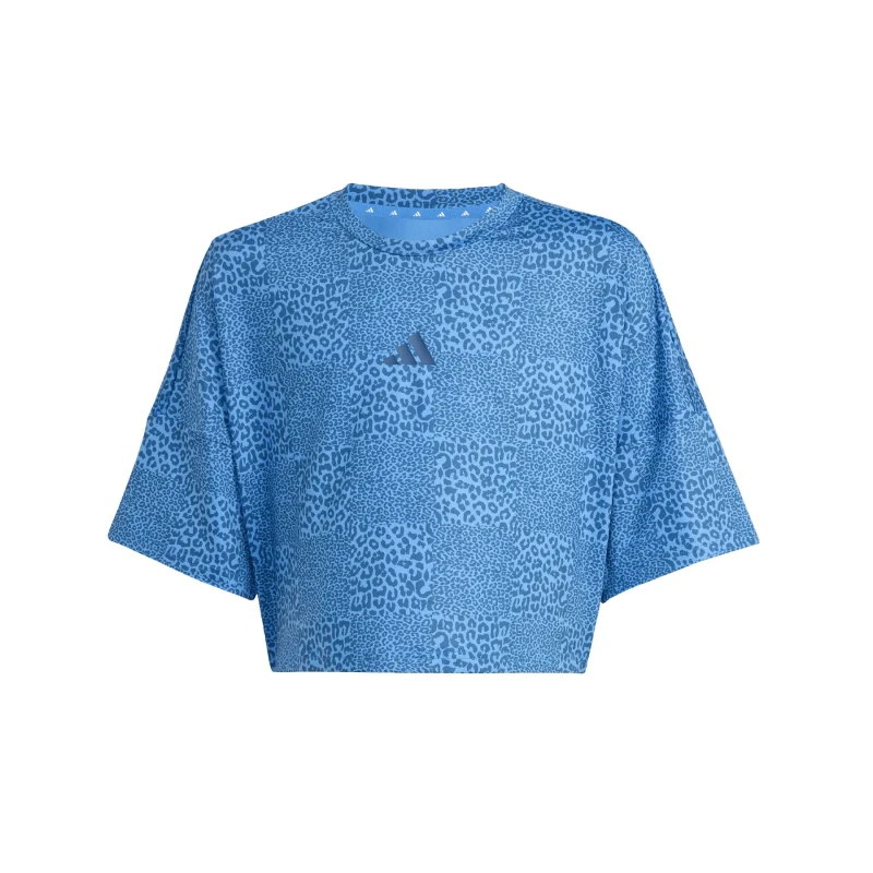 Image of Girl's T-Shirt adidas Icons Bleu Female 9/10 ans
