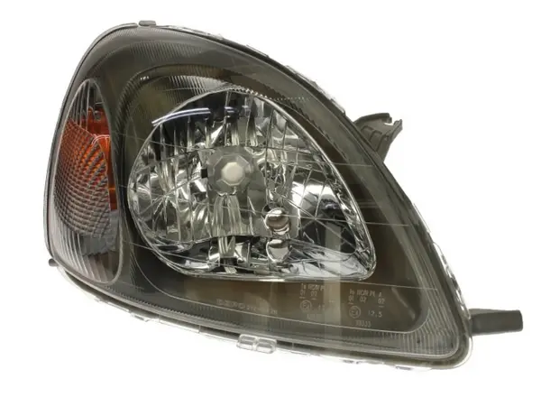 Image of ABAKUS 212-11A2R-LD-EM Headlights Right H4 Crystal clear with motor for headlamp levelling P43t TOYOTA: Yaris I Hatchback