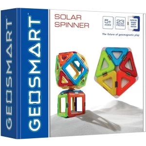 Image of GeoSmart Solar Spinner Magnetic Construction Set