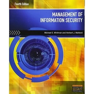 Image of Management of Information Security by Michael Whitman, Herbert Mattord (Paperback, 2013)