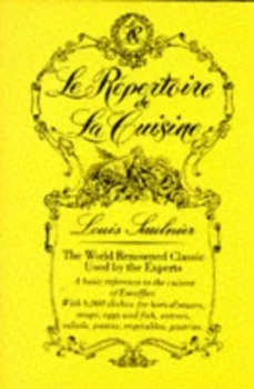 Image of Le Rpertoire De La Cuisine by L Saulnier Hardback