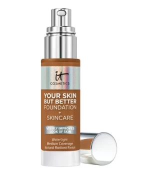 image of IT Cosmetics Your Skin But Better Foundation + Skincare Rich Warm 51