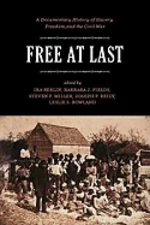 Image of free at last a documentary history of slavery freedom and the civil war