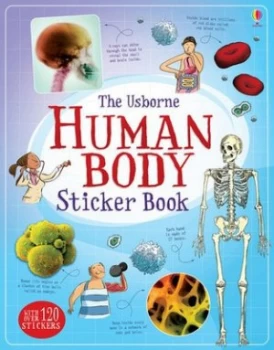 Image of Human Body Sticker Book by Alex Frith Paperback