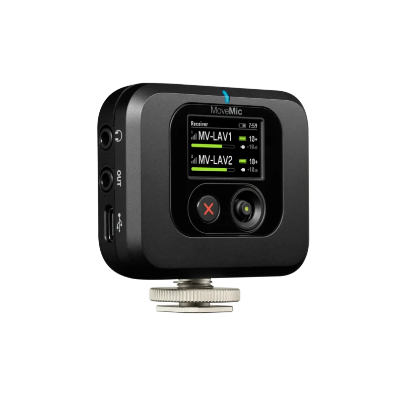 Image of Shure MV-R-Z6 Wireless microphone receiver Camera mount