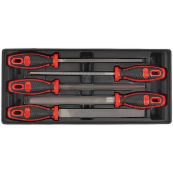 image of Sealey 5 Piece Engineers File Set in Module Tray