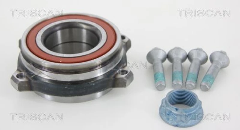 Image of RIDEX 654W0636 Wheel bearing kit Rear Axle both sides, with bolts/screws Wheel Bearing Kit (654)