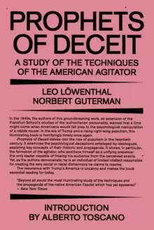 Image of Prophets of Deceit : A Study of the Techniques of the American Agitator