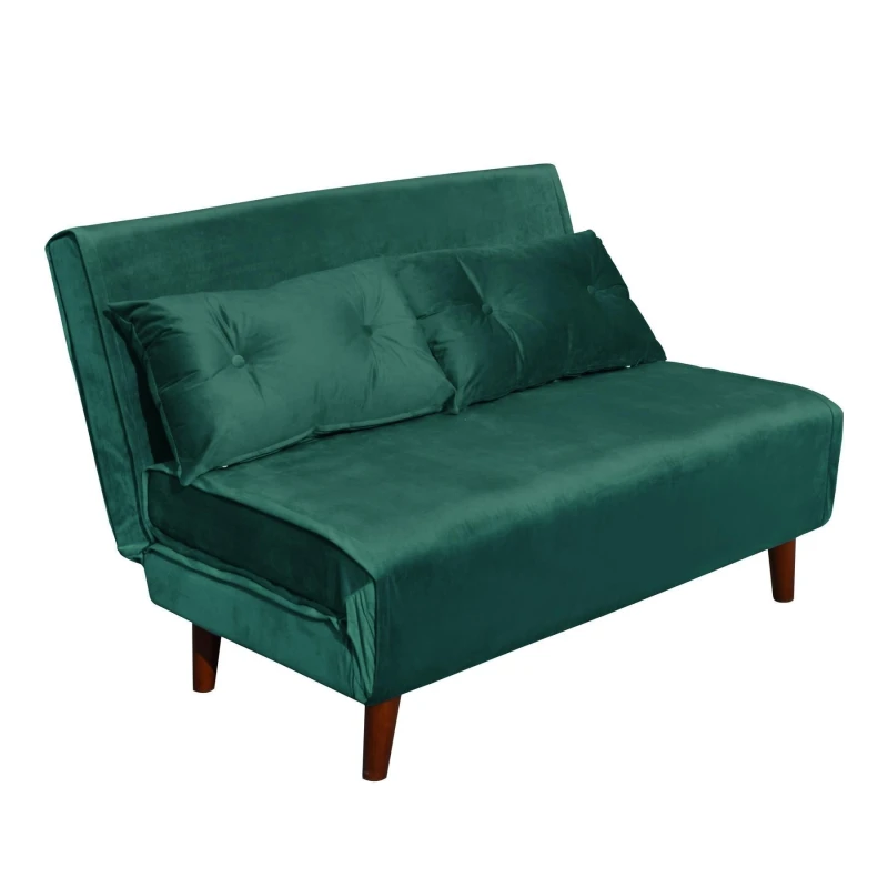 Image of KOSY KOALA KOSY KOALA Double Sofa Bed Sleeper Foldable Portable Pillow Lounge Couch Green Sofa BedLiving Room Furniture Green One Size Unisex 50607115