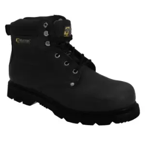Image of Grafters Mens Gladiator Safety Boots (10 UK) (Black)