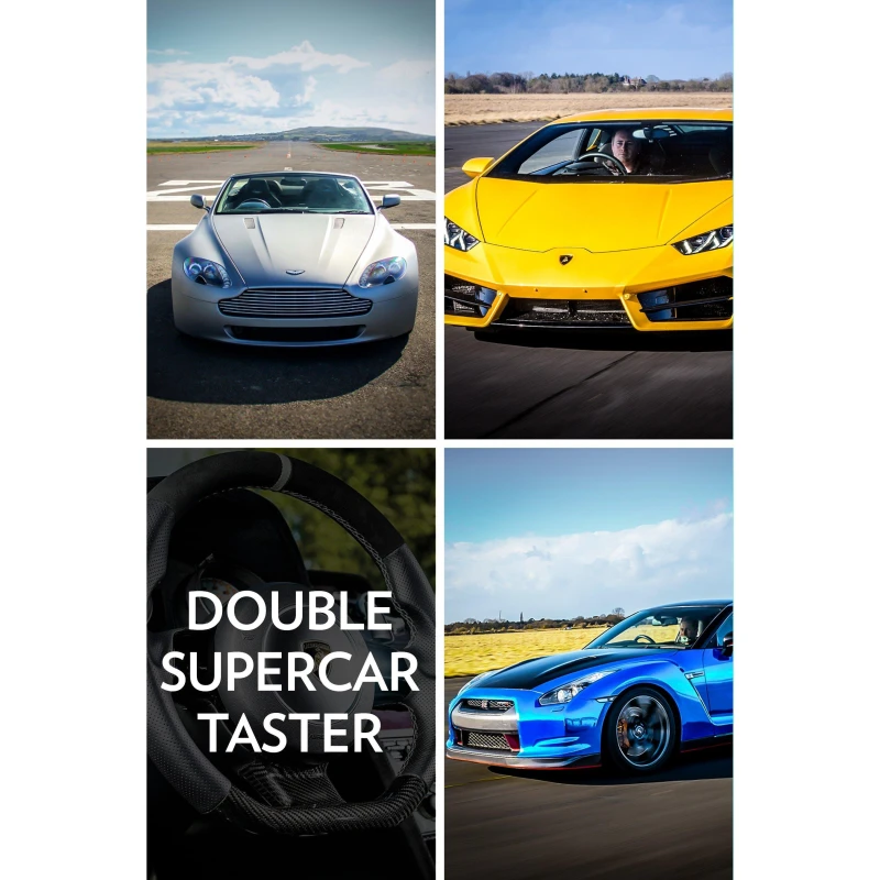 Image of Activity Superstore Double Supercar Taster - None None One Size