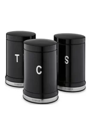 Image of Tower Belle Set Of 3 Canisters