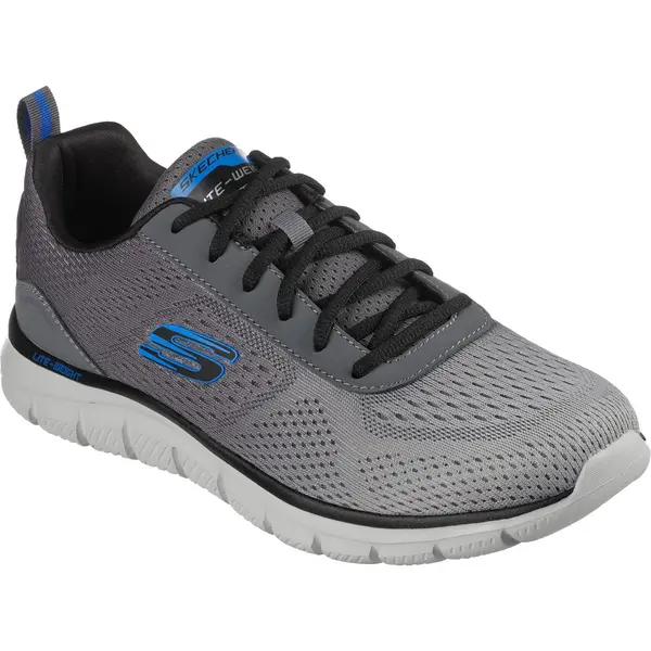 Image of Skechers Mens Track Ripkent Vegan Trainers - UK 10 Grey male PS3486CCG10