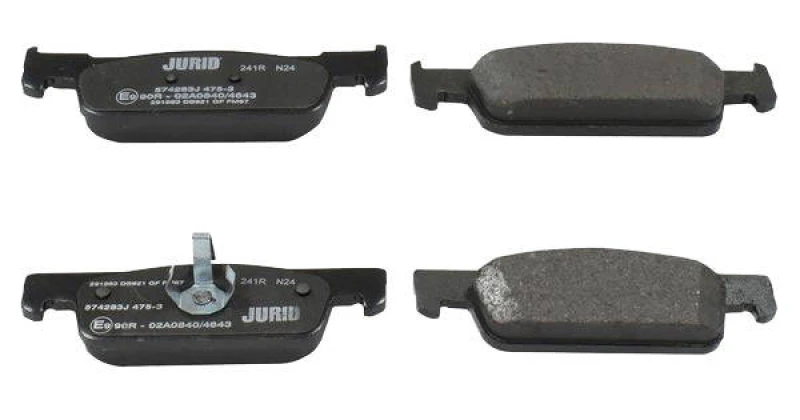 Image of JURID 574283J Brake pad set Brake Pad Set,disc brake (402)