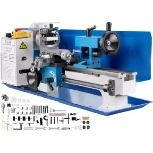 Image of VEVOR Mini Metal Lathe 400W Metal Lathe 7x12" Variable Speeds 50 to 2500PRM Metal Lathe Machine for Mini Precision Parts Processing Sample Processing