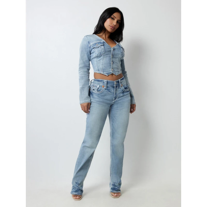 Image of True Religion True Ricki Rlxd S Horizon Henge female 23 L30