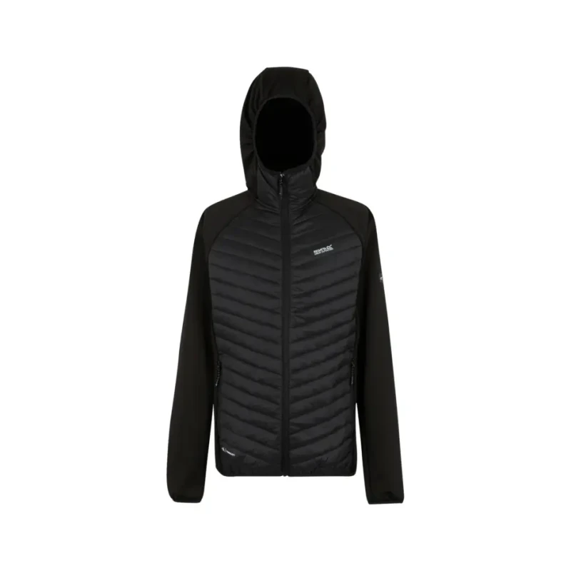 Image of Regatta Regatta Men Andreson Hybrid Insulated Baffled Jacket in Jet Black Size: 3X-Large Jet Black XXXL Male 5063516134213