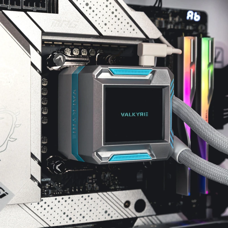 Image of Valkyrie Syn 240mm All-in-One Liquid CPU Cooler in White