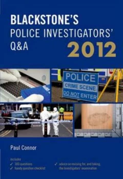 Image of Blackstones Police Investigators Q and A 2012 by Paul Connor Paperback