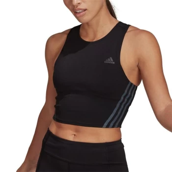 adidas 3S Cool Tank Top Womens - Black