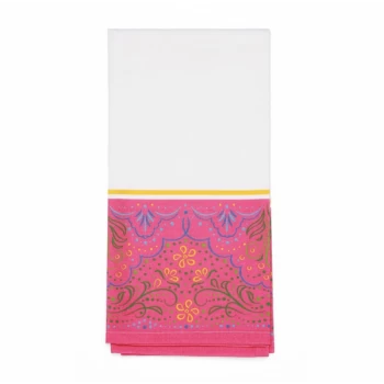 Image of Rose Henna Tea Towel