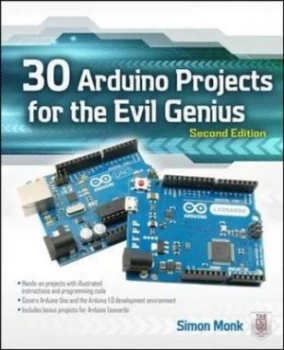 Image of 30 Arduino Projects for the Evil Genius by Simon Monk Book